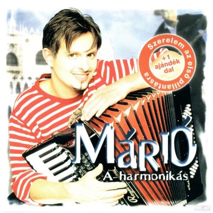 Márió – Márió, A Harmónikás Cd (Vg+/Vg+)