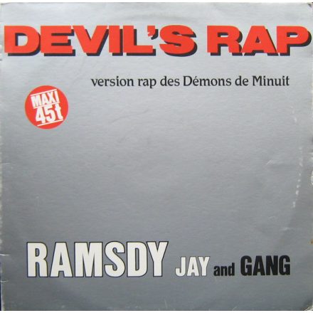 Ramsdy Jay And Gang – Devil's Rap (Vg/Vg)