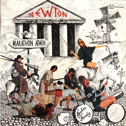 Newton Family – Marathon Lp 1980 (Vg/Vg+)