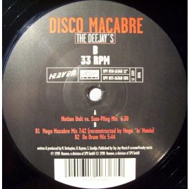 Disco Macabre – The Deejay's Maxi (Vg+/Vg)
