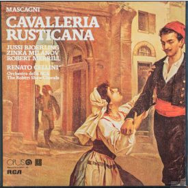   Mascagni, Bjoerling, Milanov, Merrill, Renato Cellini, Orchestra Della RCA – Cavalleria Rusticana  2xLp Box set (Ex/Vg)
