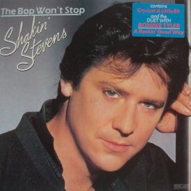   Shakin' Stevens – The Bop Won't Stop Lp 1984 (Vg+/Vg)