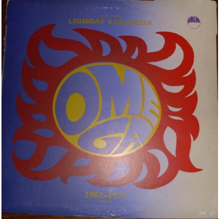 Omega  – Legendás Kislemezek 1967-1971 Lp 1984 (Nm-Ex/Vg+)