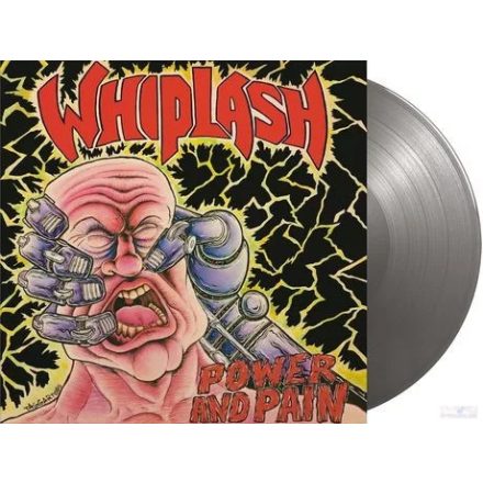 WHIPLASH - Power And Pain Lp,Ltd, 2000 Numbered Copies Silver Coloured Vinyl