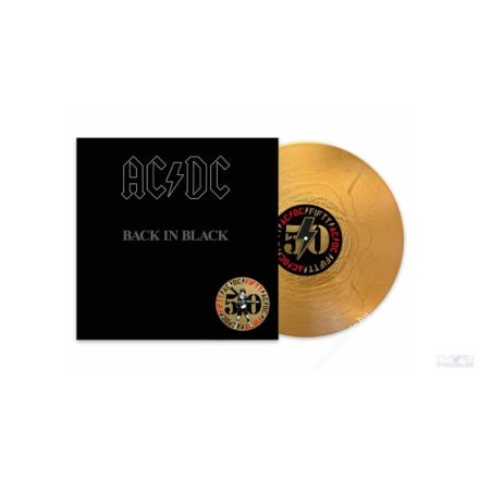 AC/DC - BACK IN BLACK 180G GOLD METALLIC  LP, Album (Ltd, Gold Vinyl) 