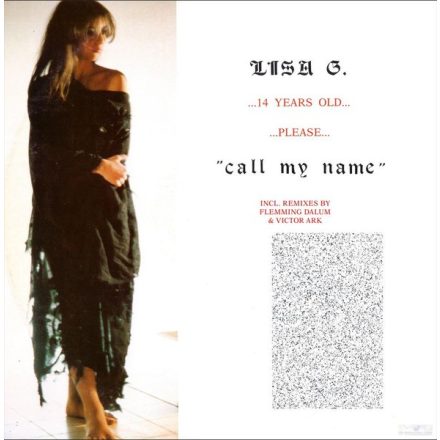 Lisa G. – Call My Name   Vinyl, 12"