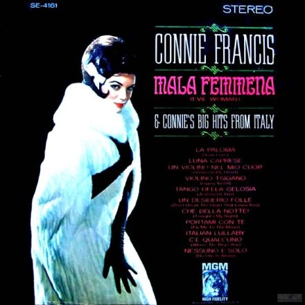 Connie Francis – Mala Femmena (Evil Woman) & Connie's Big Hits From Italy (Vg/Vg)