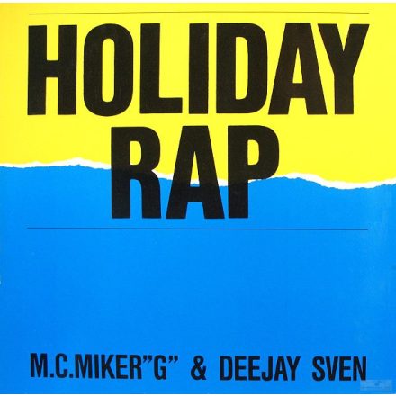 M.C.Miker"G" & Deejay Sven  – Holiday Rap (Vg+/Vg+)