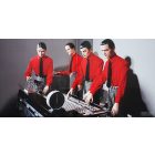 KRAFTWERK - THE MAN-MACHINE LP , Rm  (RED VINYL LP, 180, English )