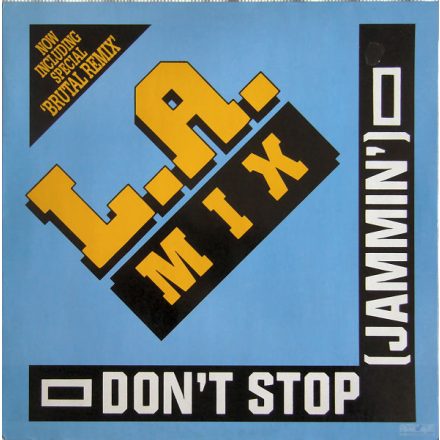 L.A. Mix – Don't Stop (Jammin') maxi (Vg+/Vg+)
