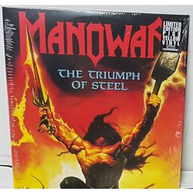 MANOWAR - Triumph of Steel DLP YELLOW lp