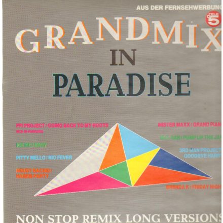 Various – Grandmix In Paradise Lp (Vg+/Vg+)