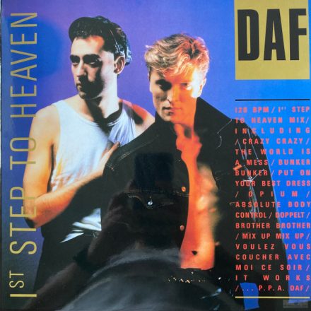 DAF - 1st Step To Heaven LP, Album ( Ltd, Num, 180, Red Vinyl )