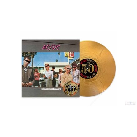 AC/DC - DIRTY DEEDS DONE DIRTY CHEAP Lp , Album (Ltd, GOLD METALLIC Vinyl)
