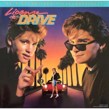 Various – License To Drive - Original Motion Picture Soundtrack Lp 1988 (Vg/Vg)