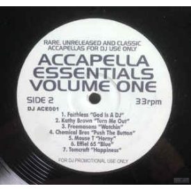   Various ‎– Accapella Essentials Volume One lp,album /Eiffel 65-Sia-Tomcraft-Todd Tery..