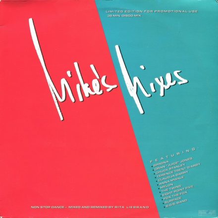 Various – Mike's Mixes Lp 1987 (Vg+/Vg+)