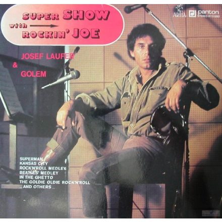 Josef Laufer & Golem  – Super Show With Rockin' Joe Lp (Vg+/Vg+)