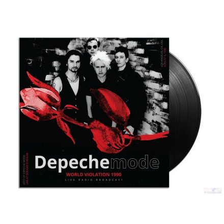 Depeche Mode – World Violation 1990 (Live) Lp (BROADCAST - 180 GRAMS Vinyl)