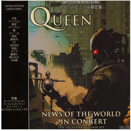 Queen- News Of The World In Concert Green Vinyl Edition CODA | Item No: 619504 Vinyl LP | 2018 / EU – Original | New