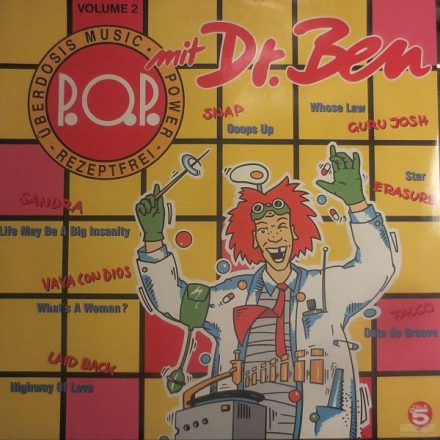 Various – P.O.P. mit Dr. Ben Volume 2 Lp 1990 (Vg+/Vg+)