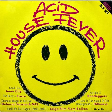 Various – Acid House Fever 2xLp (Vg+/Vg)