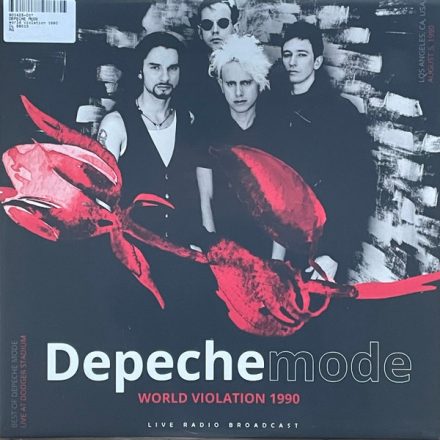 Depeche Mode – World Violation 1990 (Live) Lp (180 GRAMS Vinyl)