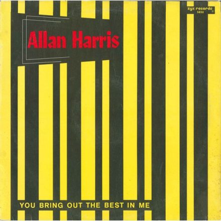 Allan Harris  – You Bring Out The Best In Me (Vg/G+)