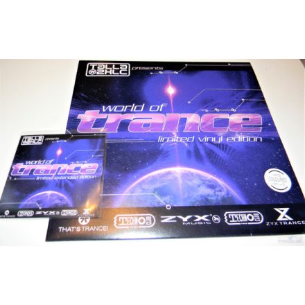 Talla 2XLC – World Of Trance Lp+Cd  (Ltd, Blue Vinyl )