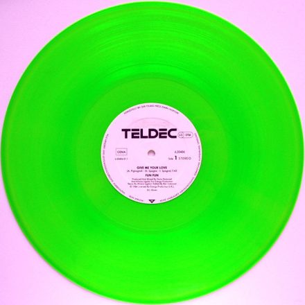 Fun Fun – Give Me Your Love / Tell Me Green Vinyl (Vg+/Vg)