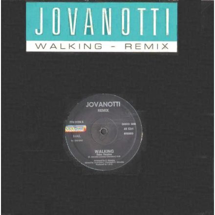 Jovanotti – Walking (Remix) (Vg+/Generic)