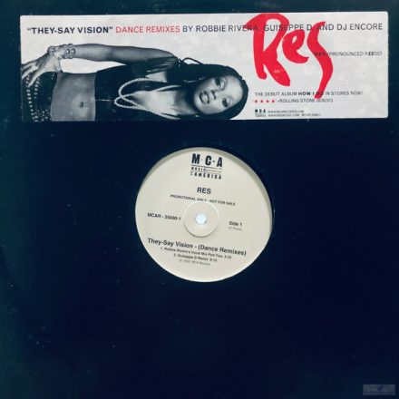 Res – They-Say Vision (Dance Remixes) (Ex/Vg+)