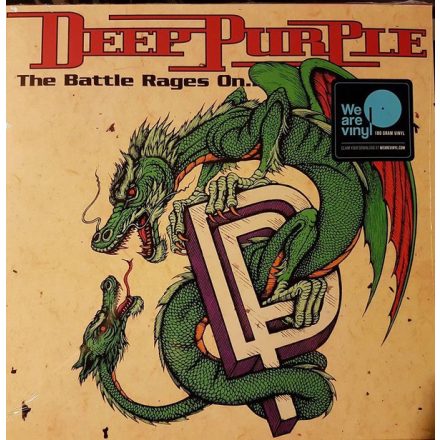 Deep Purple  - The Battle Rages On... Lp,RE,Rm