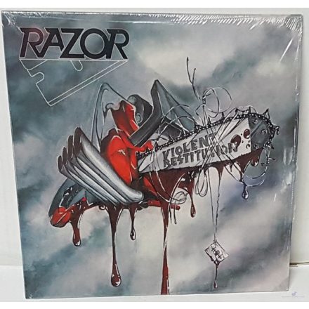 RAZOR - Violent Restitution LP SILVER 