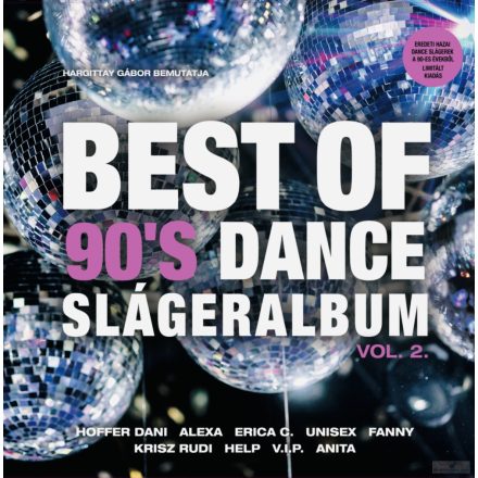 Válogatás - BEST OF 90 S DANCE SLÁGERALBUM  vol 2. Lp , Ltd
