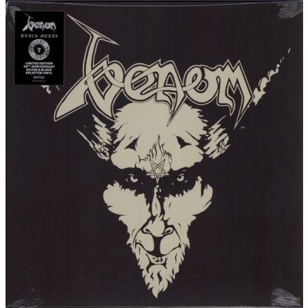 Venom - Black Metal LP, Album, Ltd, RE (Coloured Vinyl, 40 Anniversary Edition)
