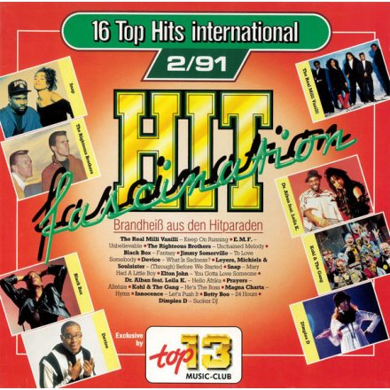 Various – Hit Fascination 2/91 Lp (Vg+/Vg) /Jimmy Somerville - Snap - Dr. Alban .... 