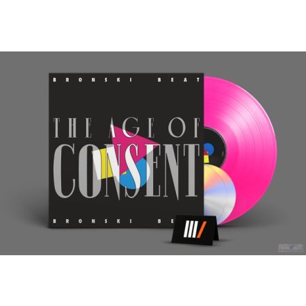 BRONSKI BEAT - THE AGE OF CONSENT LP + 2CD PINK Color 