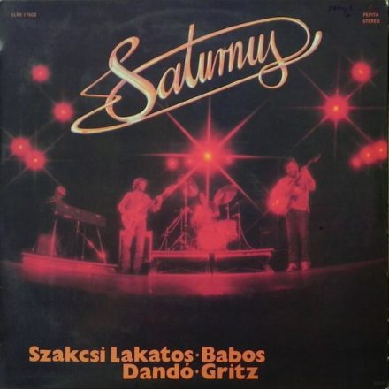 Saturnus – Saturnus Lp (Vg+/Vg+)
