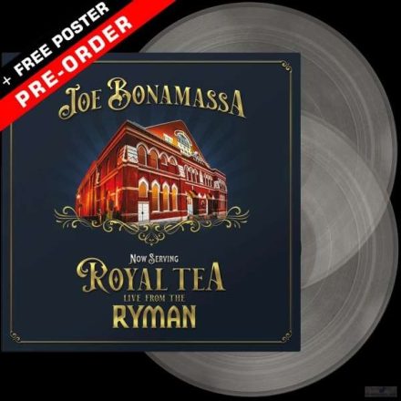 Joe Bonamassa - Now Serving: Royal Tea Live From the Ryman 2xLP, Albun, Transparent 