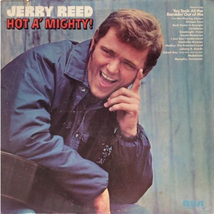 Jerry Reed – Hot A' Mighty! Lp US. (Vg+/Vg)