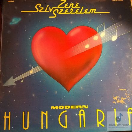 Modern Hungária - Szív Zene Szerelem lp 1986  (Vg/Vg')