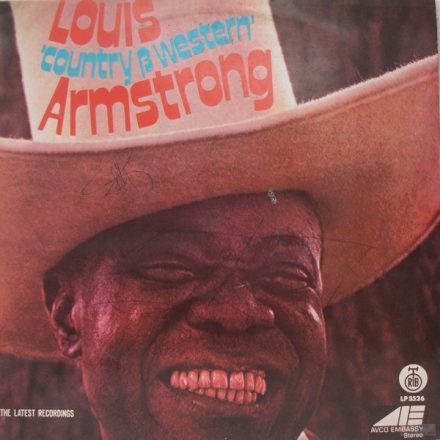 Louis 'Country & Western' Armstrong  – Louis 'Country & Western' Lp 1975 (Vg+/Vg)