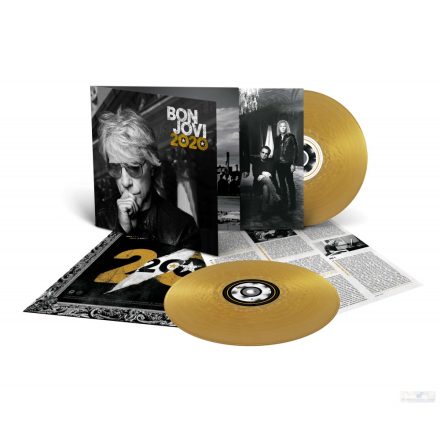 Bon Jovi - 2020 2xlp ,album (Golden,arany színű bakelit)