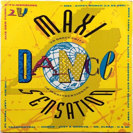 Various – Maxi Dance Sensation 4 2xLp (Vg+/Vg+)