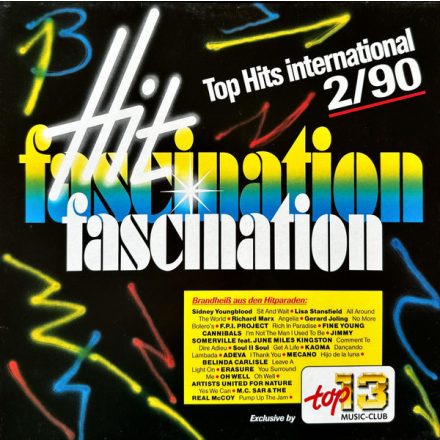 Various – Hit Fascination 2/90 Lp (Vg+/Vg+) /Mc. Sar - Erasure - Oh Well ...