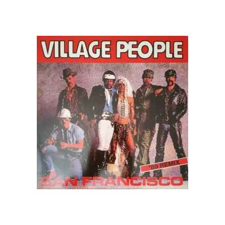 Village People ‎– San Francisco ('89 Remix) (Vg+/Vg)