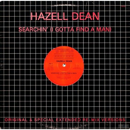 Hazell Dean – Searchin' (I Gotta Find A Man) (Original & Special Extended Re-Mix Versions) (Vg+/Vg)