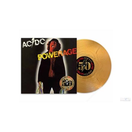 AC/DC - POWERAGE Lp , Album (Ltd,  GOLD METALLIC Vinyl)