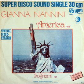   Gianna Nannini – America Maxi (Special Disco Version) (Vg+/Vg)